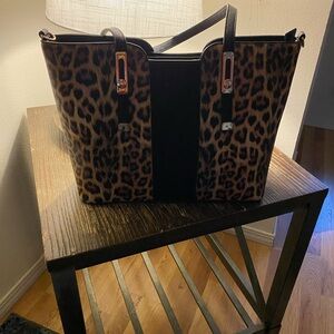Leopard Print Tote Bag
